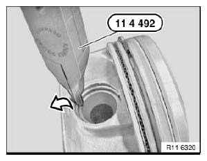 Piston With Rings And Pin