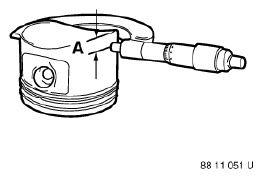 Piston With Rings And Pin