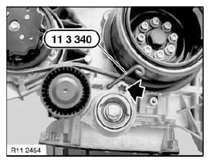 V-ribbed Belt W. Tensioner