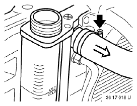 Coolant Checking Cooler Line