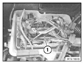 Electronic Switching On Or Control Unit