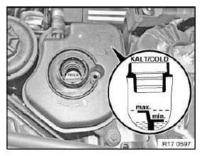 Coolant Checking Cooler Line